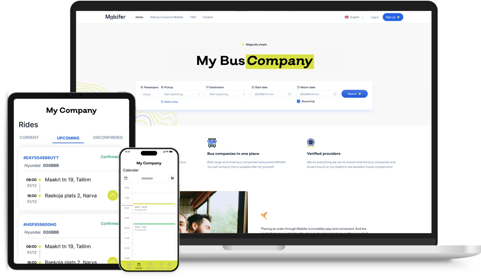 Mobifer WL Technology Dashboard